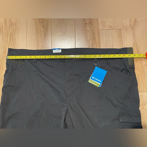 NEW Columbia Outdoor Elements Men’s 50Wx32L Stetch Pants Dark Gray - Picture 6 of 7